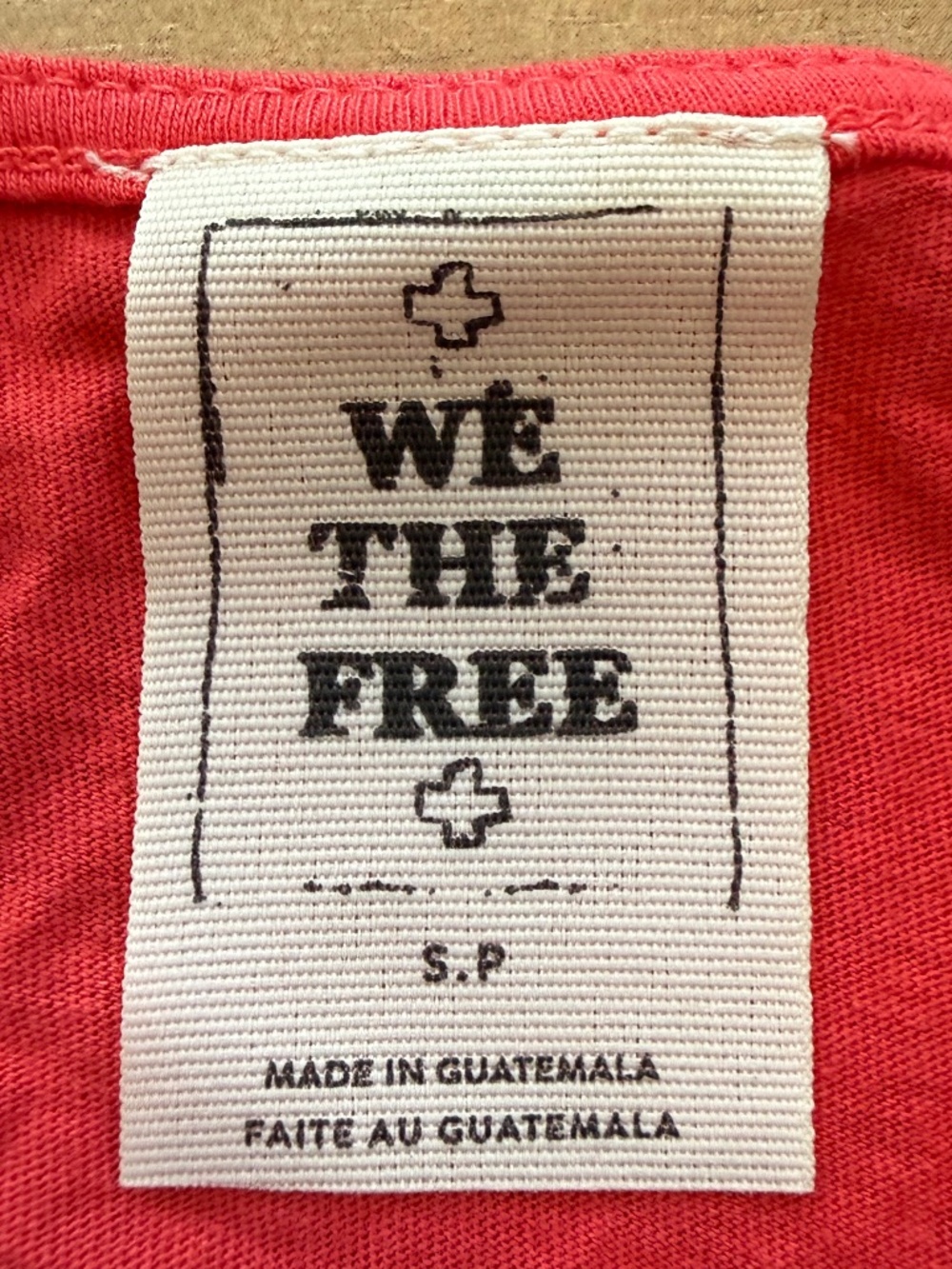 IR Free People Knot Me Bittersweet Tee - Picture 8 of 11